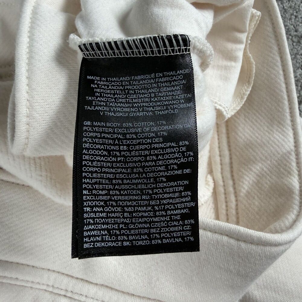 The North Face Simple Logo Jogger Pants Sweats White Womens Size XXL Reg NEW - Picture 9 of 12